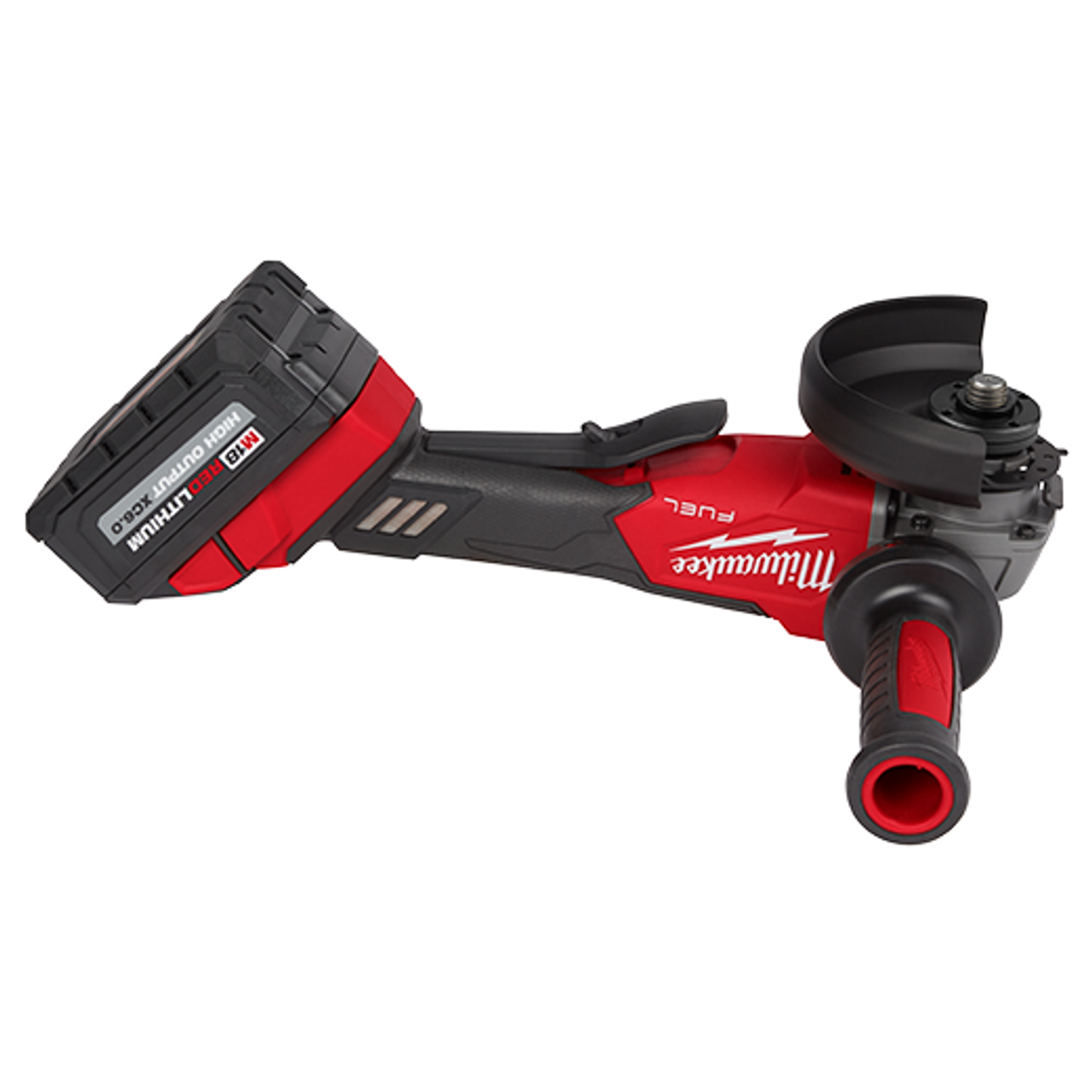 Milwaukee MIL-2880-22 M18 FUEL 4-1/2in / 5in Grinder Paddle Switch, No-Lock 2x XC6.0 Kit