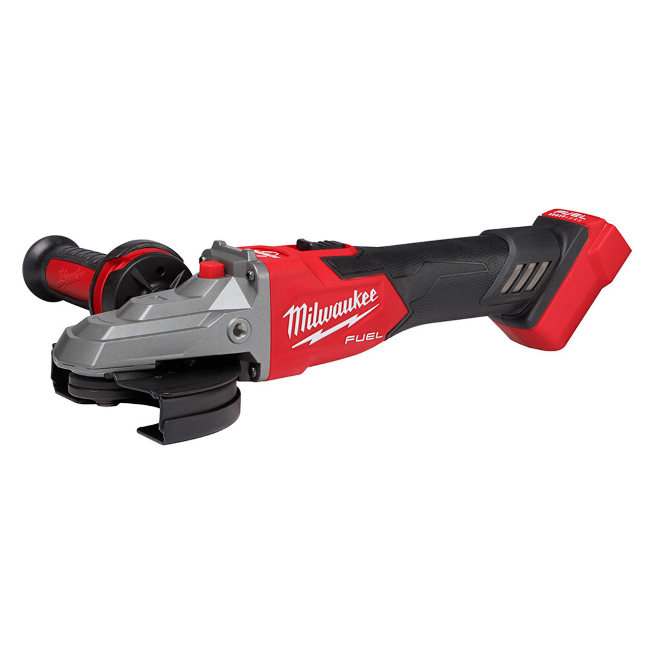 Milwaukee MIL-2887-20 M18 FUEL 5in Flathead Braking Grinder, Slide Switch Lock-On