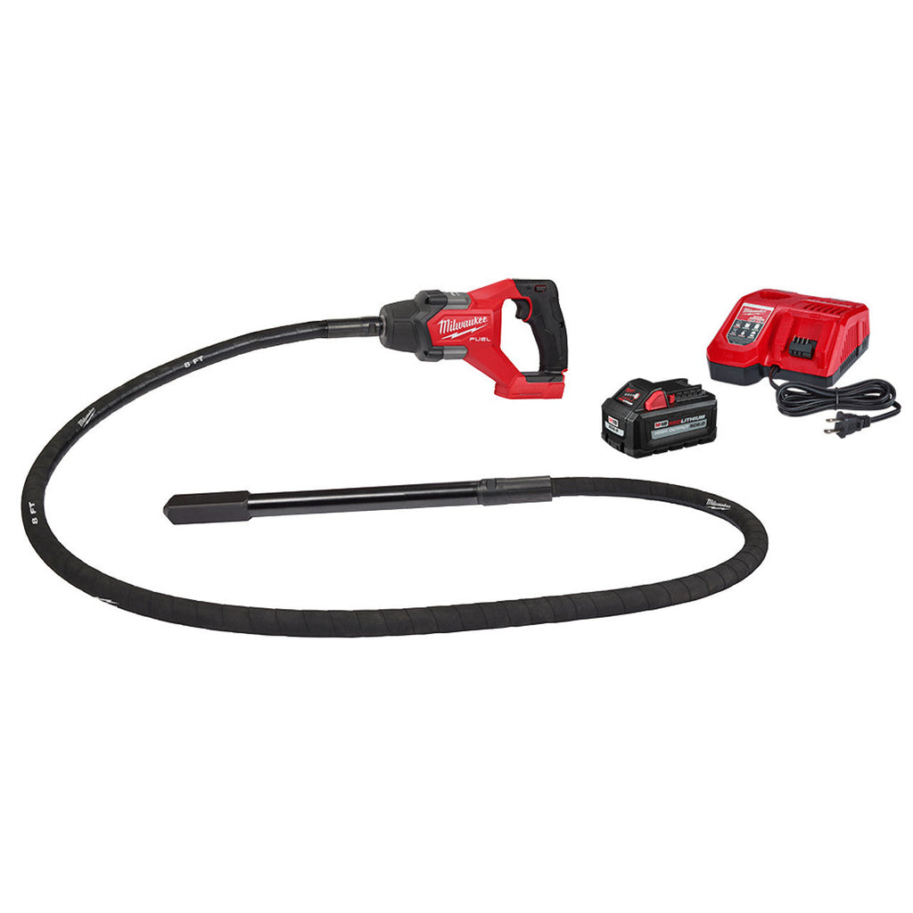 Milwaukee MIL-2911-21 M18 FUEL 8ft Concrete Pencil Vibrator 6.0Ah Kit