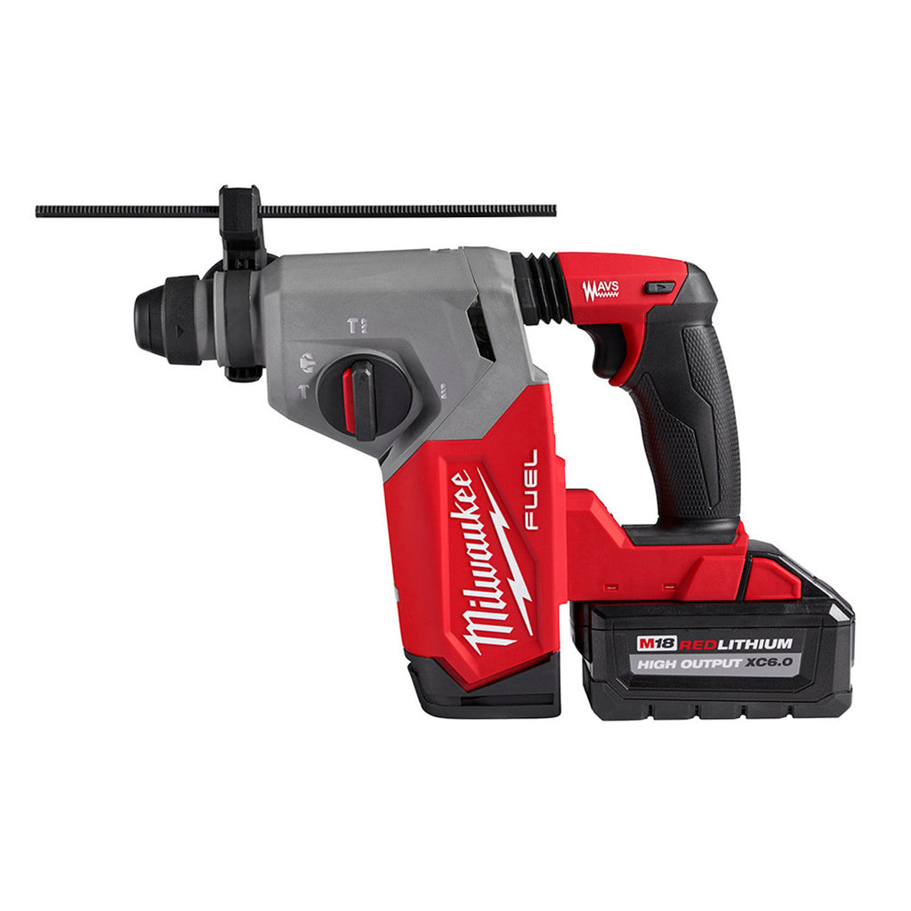 Milwaukee MIL-2912-22 M18 FUEL 1in SDS Plus Rotary Hammer 2x XC6.0 Kit