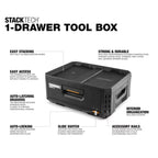 ToughBuilt TB-B1-D-30-1 StackTech 1 Drawer Tool Box