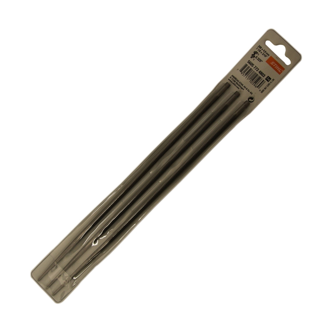 Stihl STIHL-56057734803 File for Sharpening 3/16 (4.8MM) Chainsaw Chain - 3pk