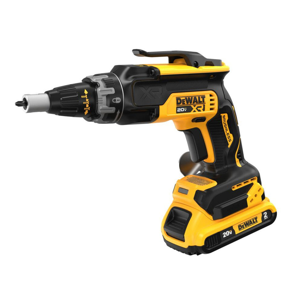 DEWALT DEW-DCF630D2 20V MAX XR Brushless Drywall Screwgun 2x 2.0Ah Kit