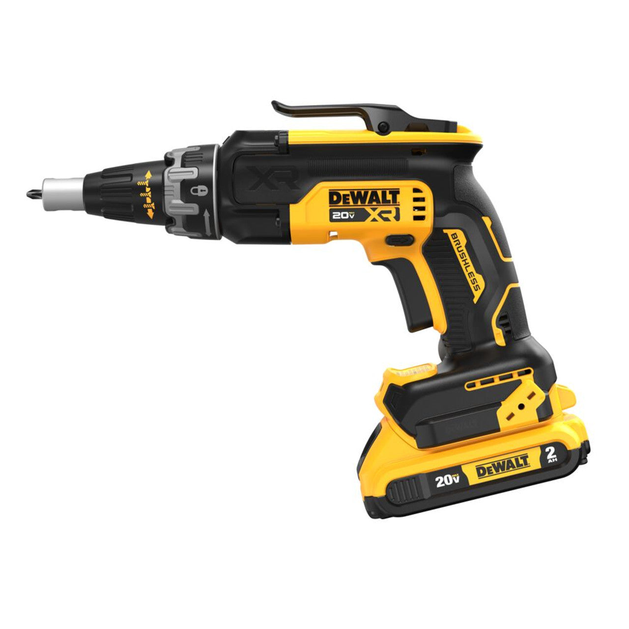 DEWALT DEW-DCF630D2 20V MAX XR Brushless Drywall Screwgun 2x 2.0Ah Kit