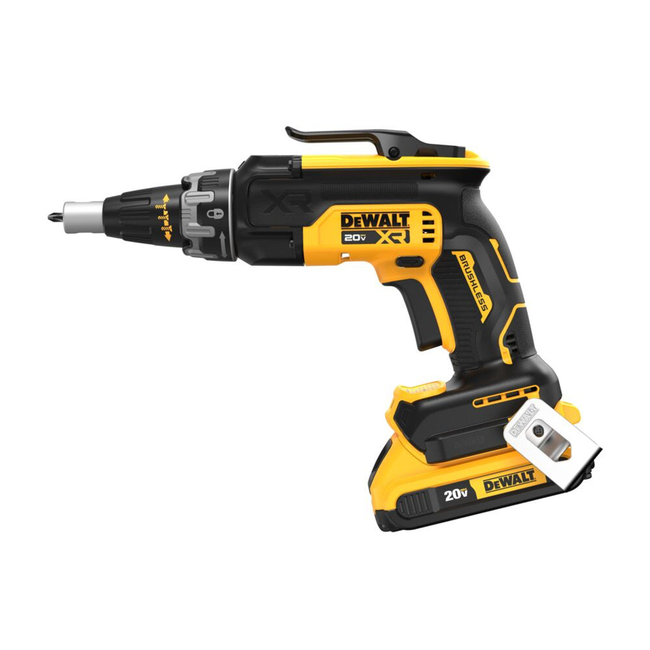 DEWALT DEW-DCF630D2 20V MAX XR Brushless Drywall Screwgun 2x 2.0Ah Kit