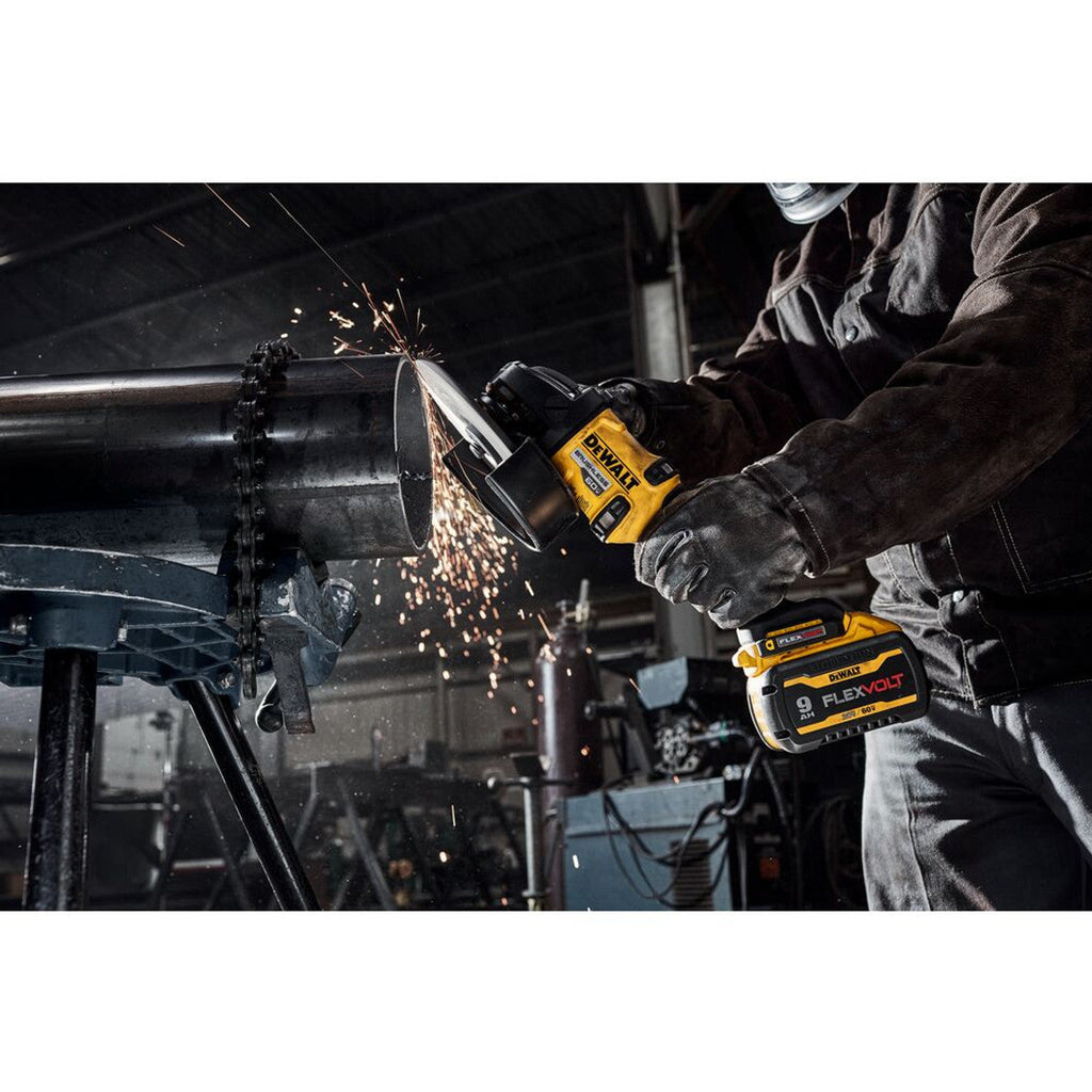 DEWALT DEW-DCG440X2 Flexvolt 60V Max 7 in. Brushless Cordless Grinder With Kickback Brake Kit