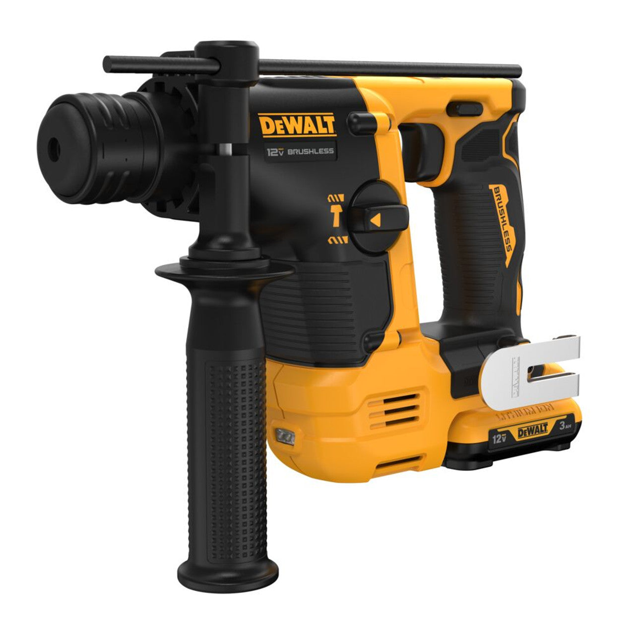 DEWALT DEW-DCH072G2 XTREME 12V MAX 9/16" Brushless Cordless SDS PLUS Rotary Hammer Kit