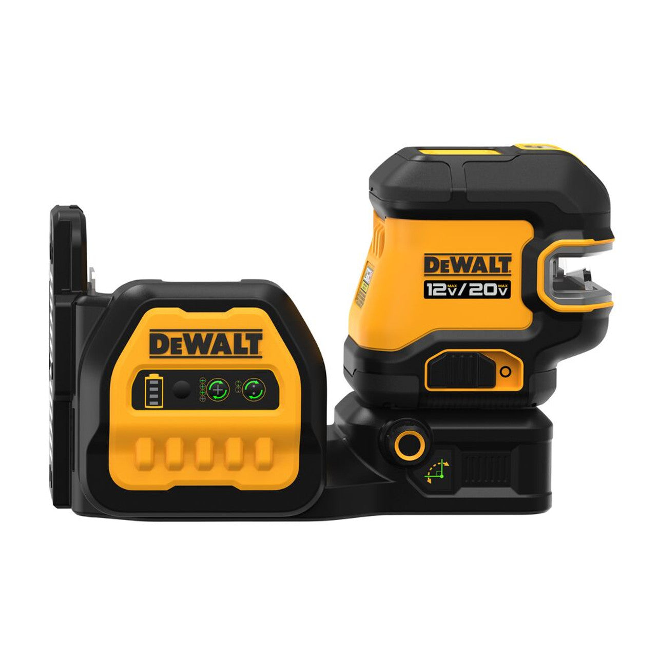 DEWALT DEW-DCLE34020G 20V MAX Cordless Cross Line Green Laser 2.0Ah Kit