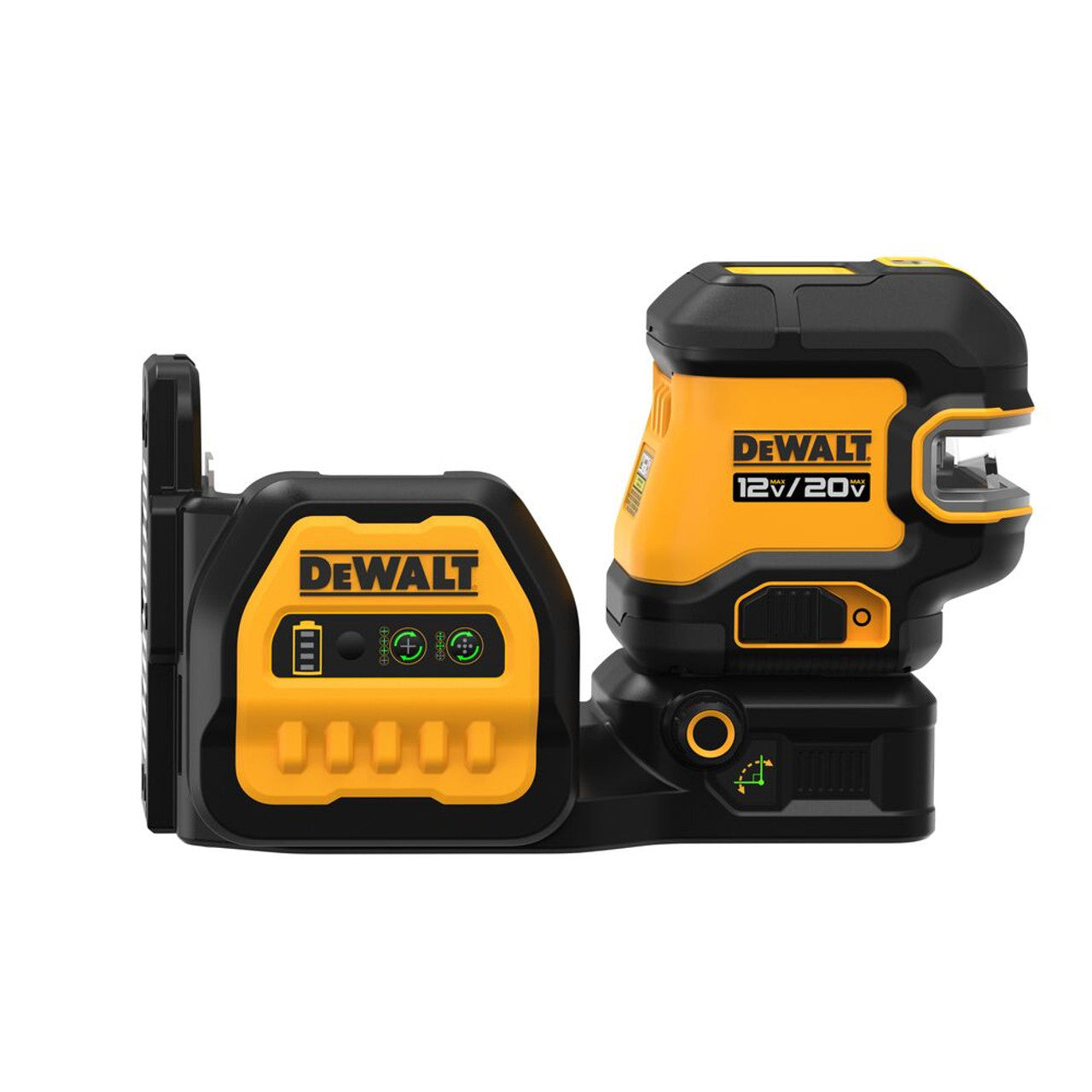 DEWALT DEW-DCLE34520GB 20V MAX Cordless 5-Spot Green Line Laser Kit