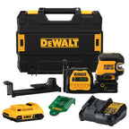 DEWALT DEW-DCLE34520G 20V MAX 5-Spot Green Line Laser 2.0Ah Kit