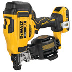 DEWALT DEW-DCN45RND1 20V MAX XR Brushless 15 Degree Coil Roofing Nailer 2.0Ah Kit