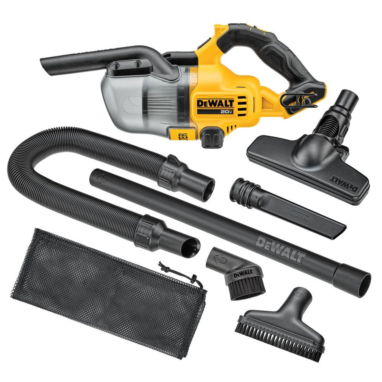 DEWALT DEW-DCV501HB 20V Cordless Dry Hand Vacuum (Bare Tool)