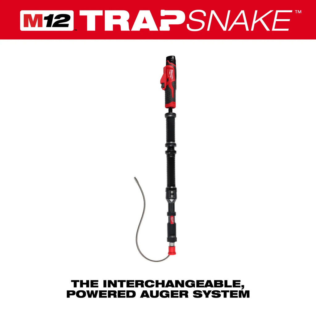 Milwaukee MIL-3574-21 M12 Trap Snake 4ft Urinal Auger Kit