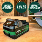 Metabo-HPT HPT-380083M 36V/18V 2.5/5.0Ah MultiVolt Water & Impact Resistant Battery