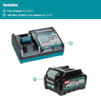Makita MAK-T-05929 40V max XGT 2.5Ah Battery & Fast Charger Starter Kit