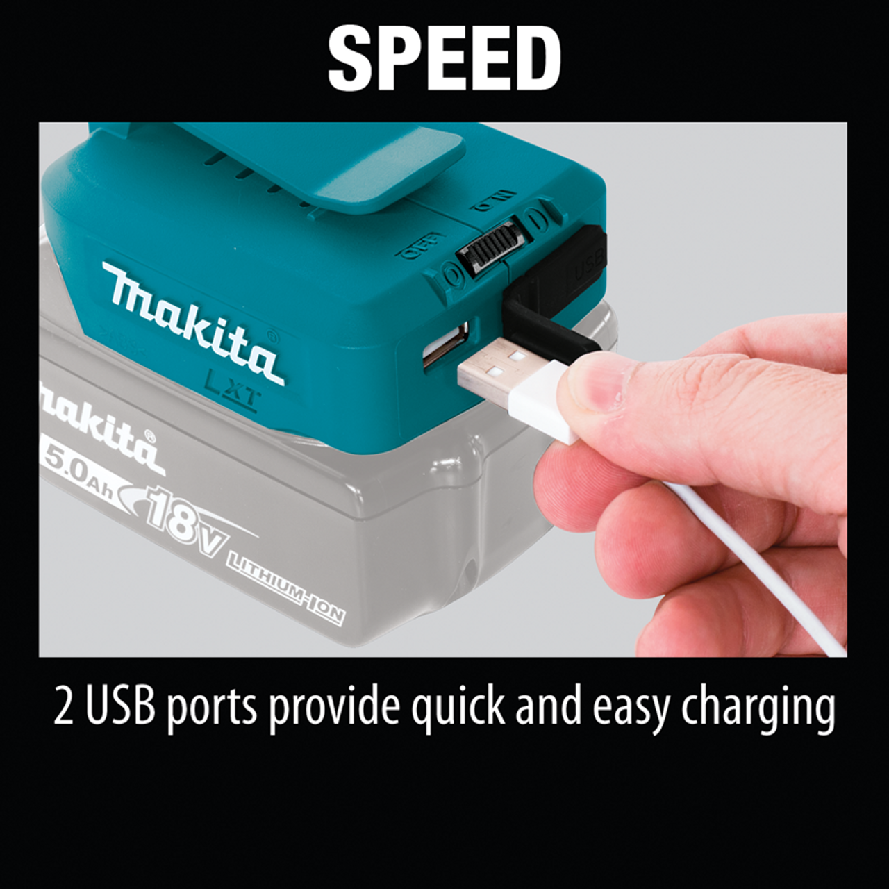 Makita MAK-ADP05 18V LXT Lithium-Ion Cordless Power Source Only