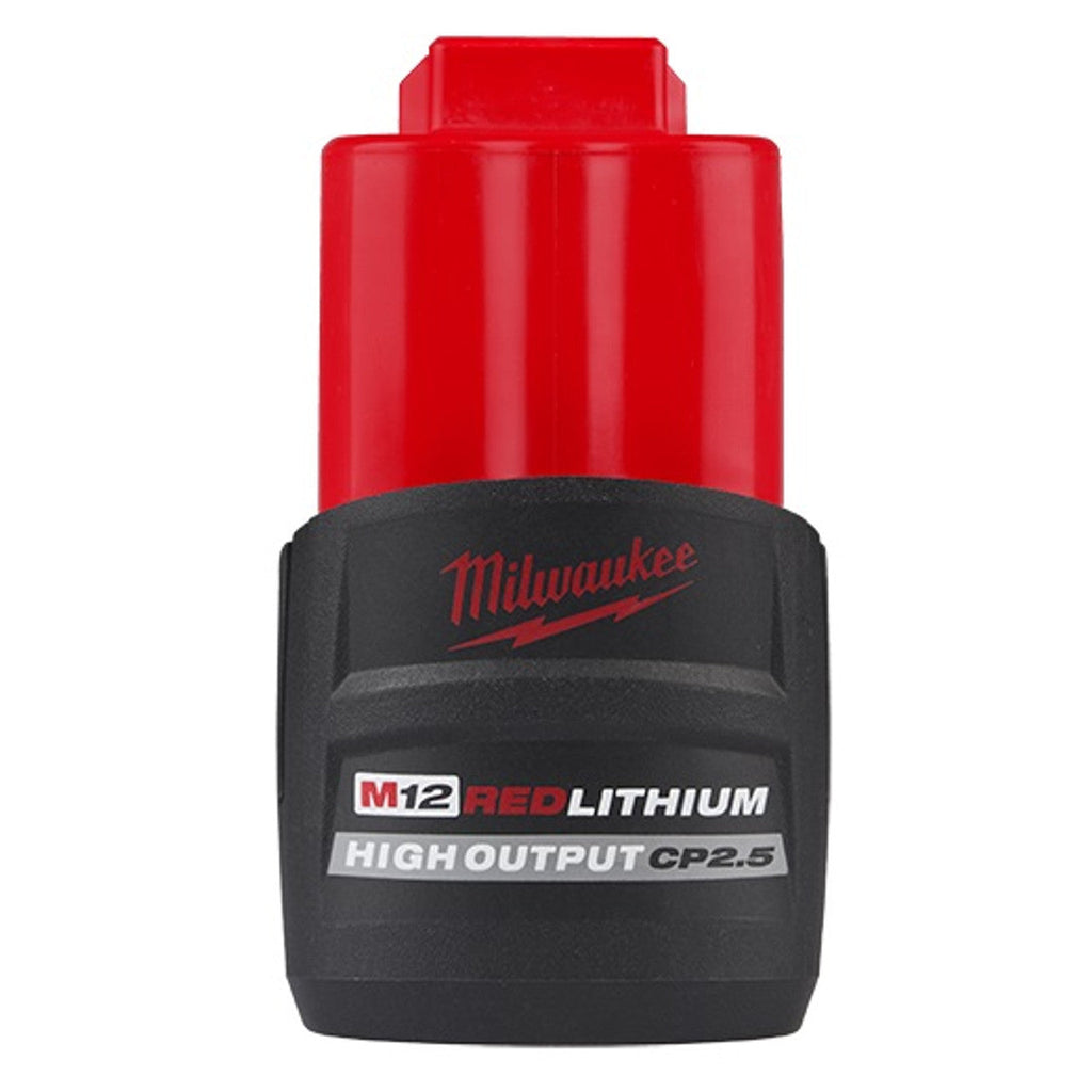 Milwaukee MIL-48-11-2425 M12 HIGH OUTPUT CP2.5 Battery - 2.5AH