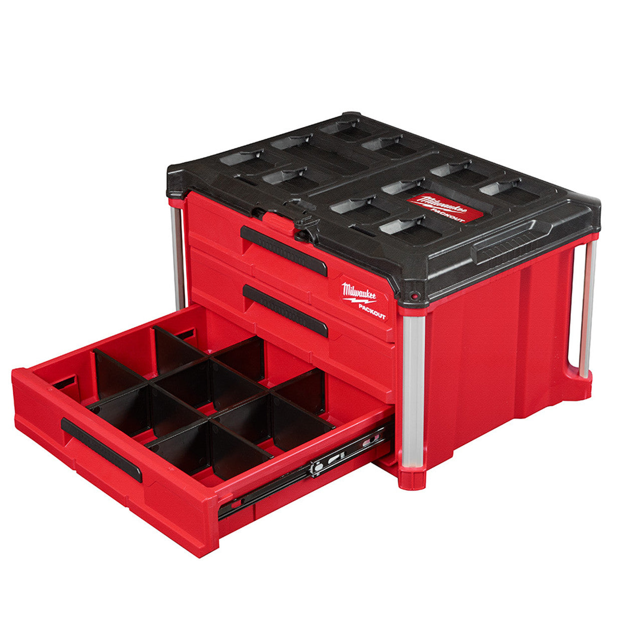 Milwaukee MIL-48-22-8443 PACKOUT 3-Drawer Tool Box