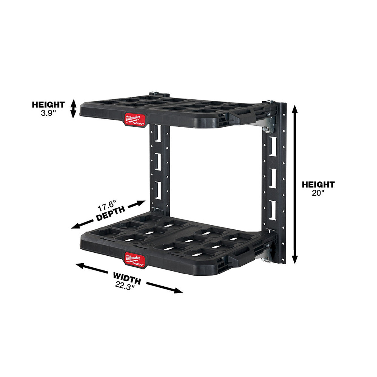 Milwaukee MIL-48-22-8480 PACKOUT Racking Wall Kit