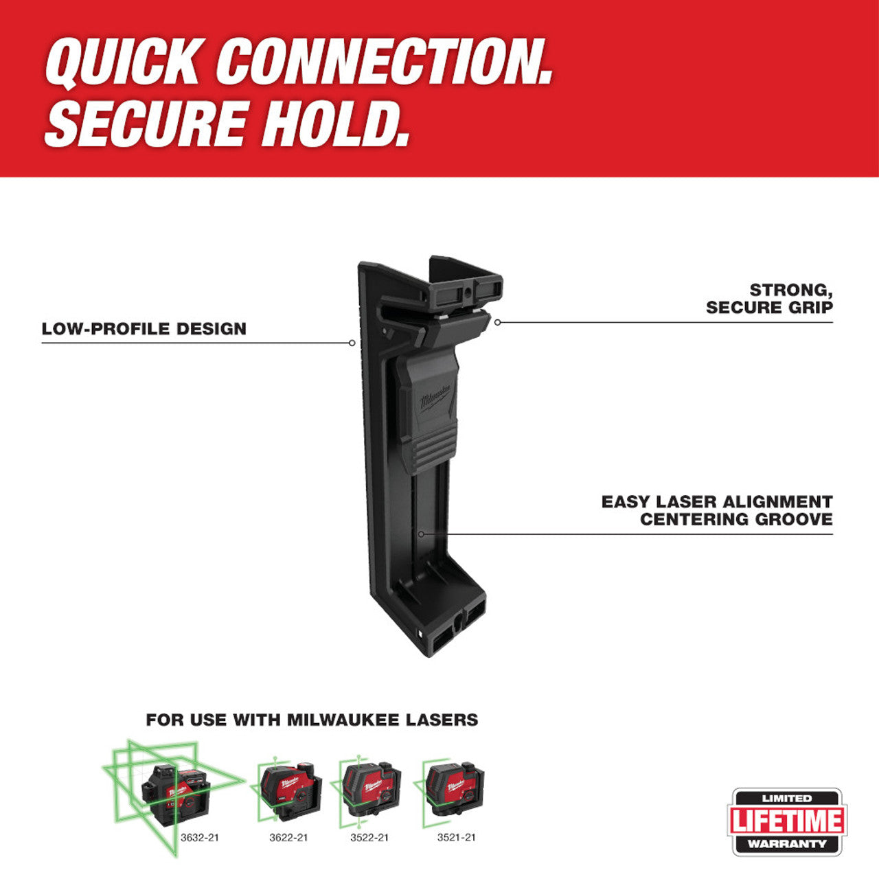 Milwaukee MIL-48-35-1313 Laser Track Clip