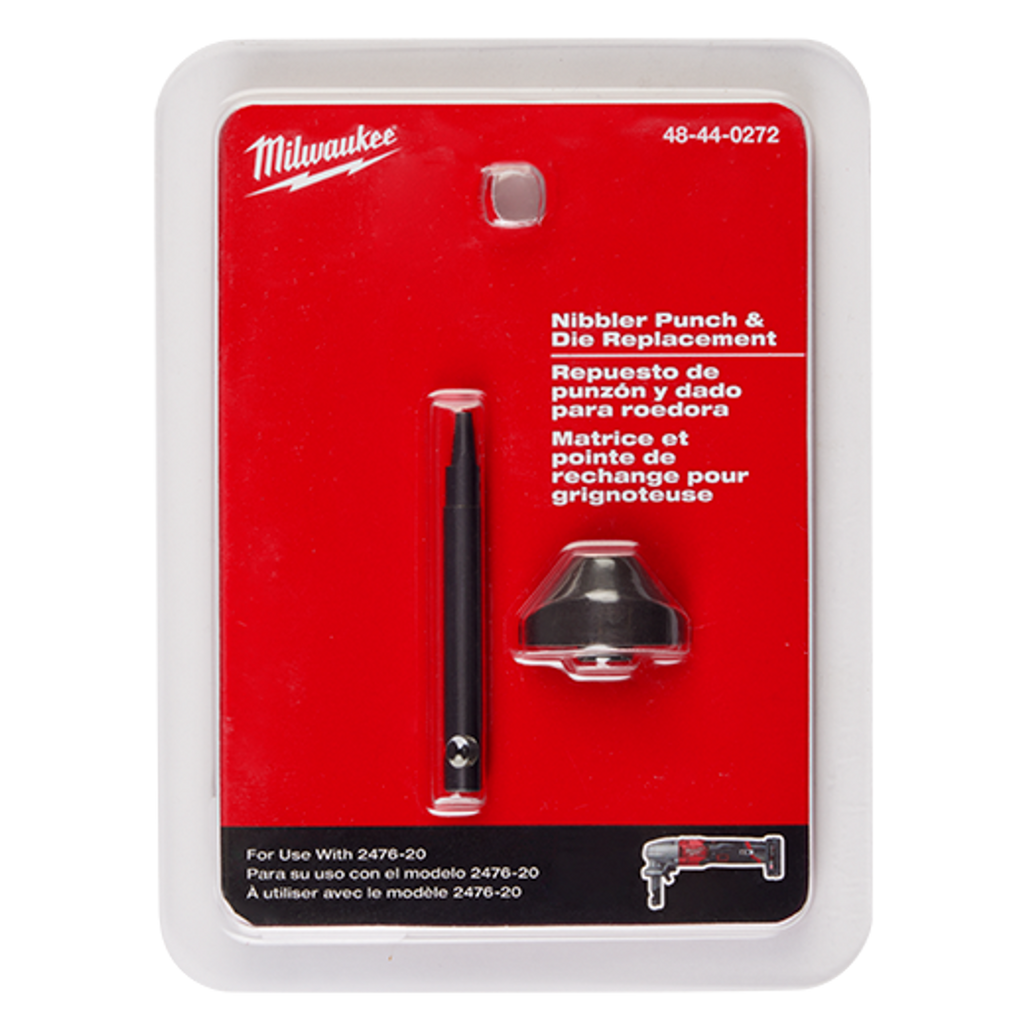 Milwaukee MIL-48-44-0272 M12 FUEL 16 Ga Nibbler Punch & Die Set