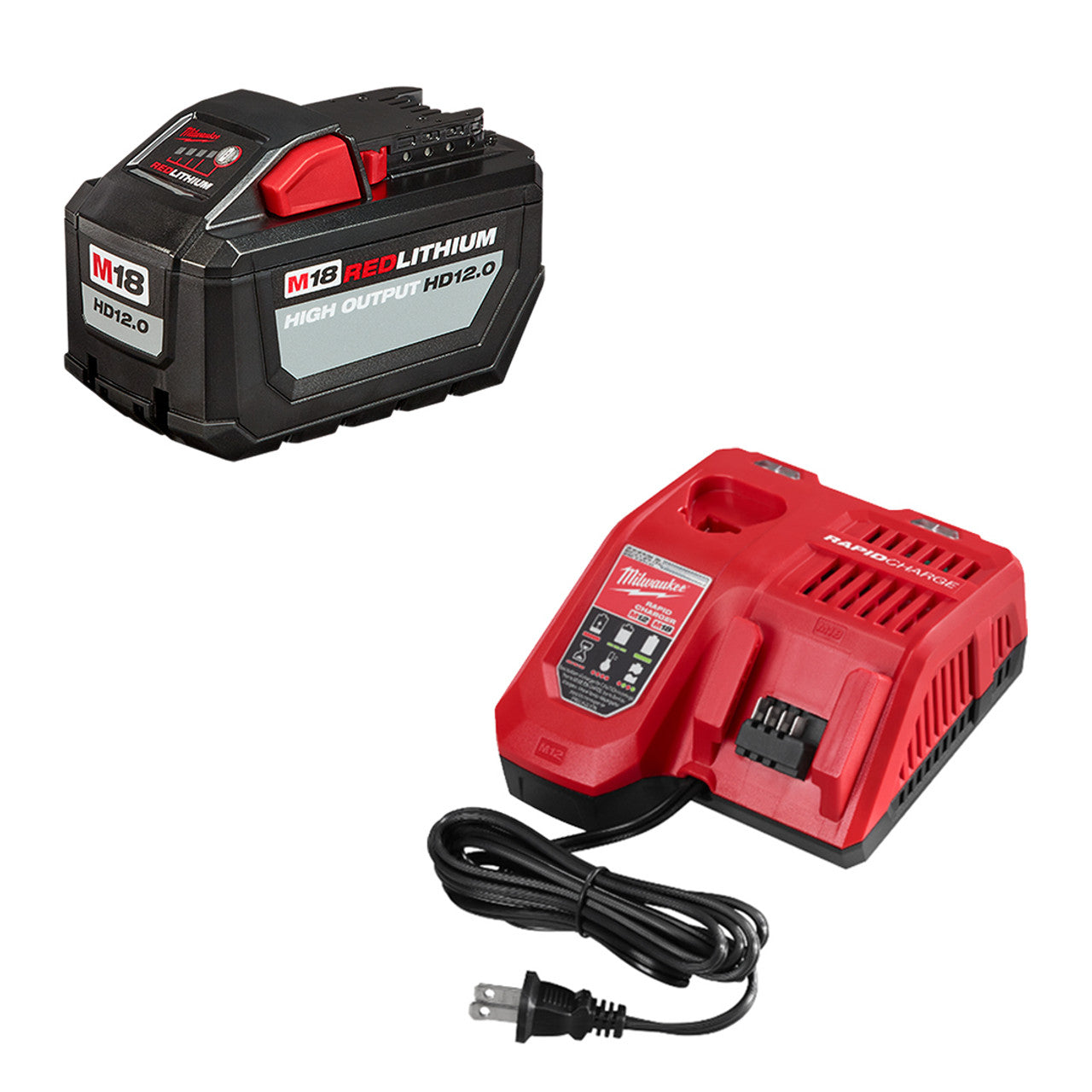 Milwaukee MIL-48-59-1200 M18 Redlithium High Output Hd12.0 Starter Kit