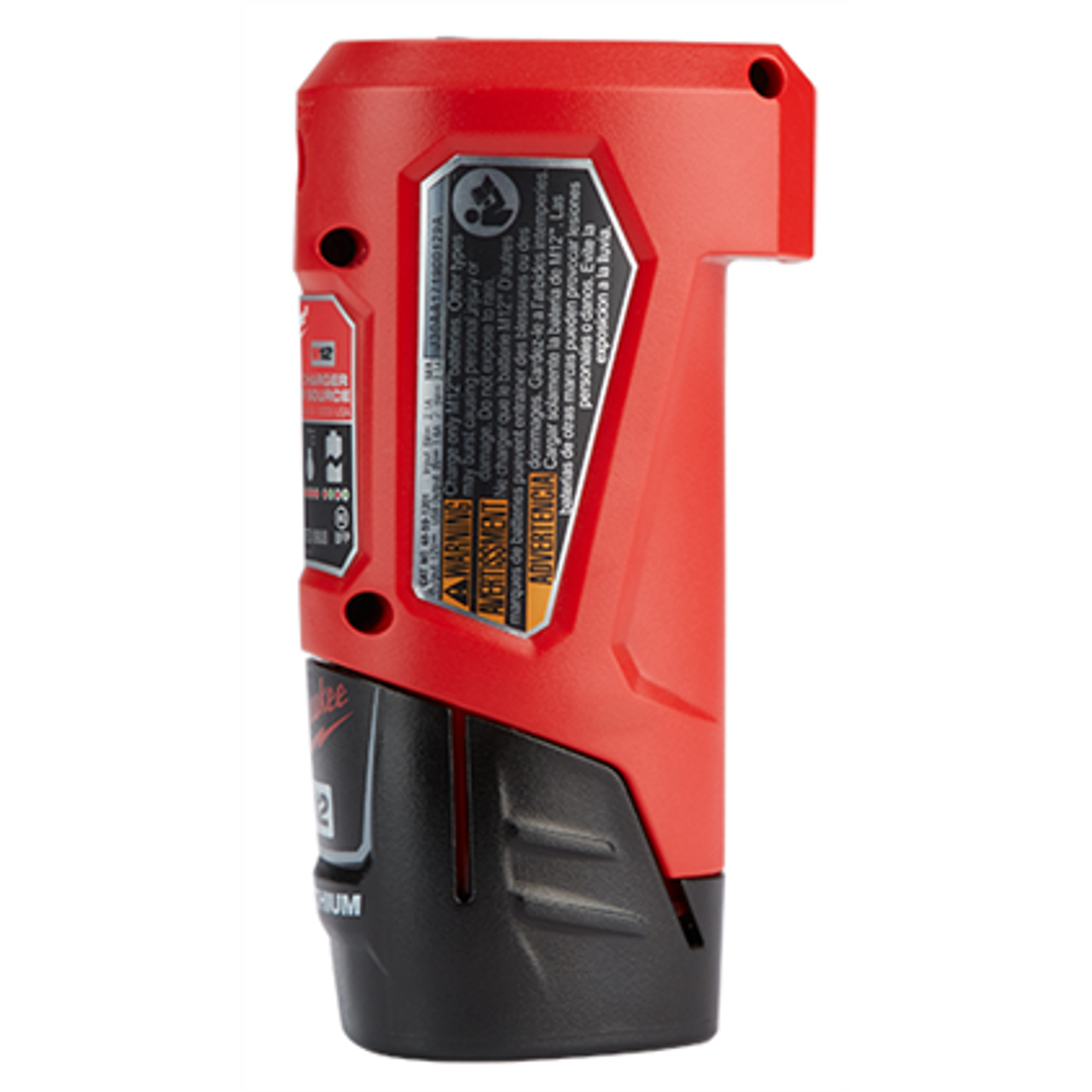 Milwaukee MIL-48-59-1201 M12 Charger and Portable Power Source - 2.1 amp