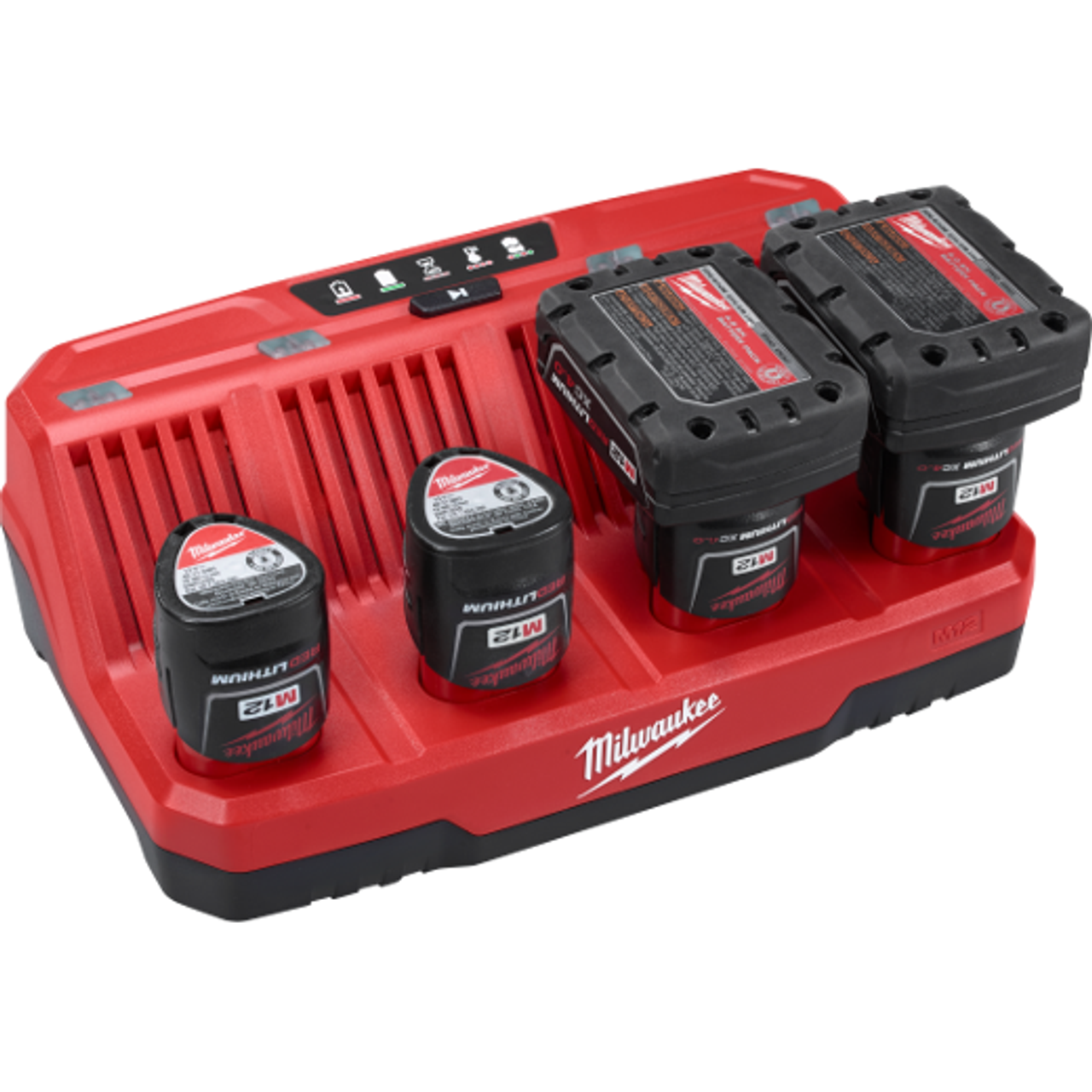 Milwaukee MIL-48-59-1204 M12 Four Bay Sequential Charger
