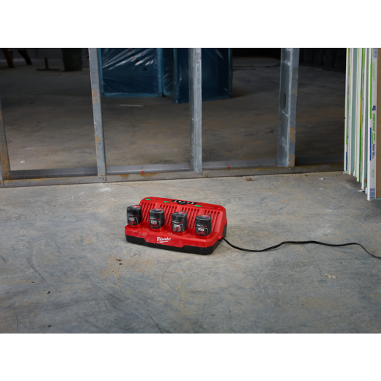 Milwaukee MIL-48-59-1204 M12 Four Bay Sequential Charger