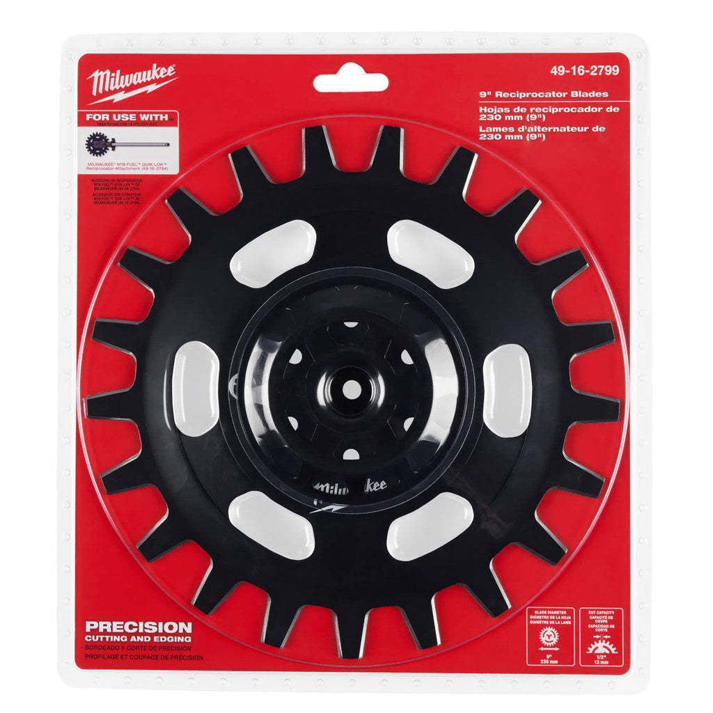Milwaukee MIL-49-16-2799 QUIK-LOK 9in Reciprocator Replacement Blade Assembly