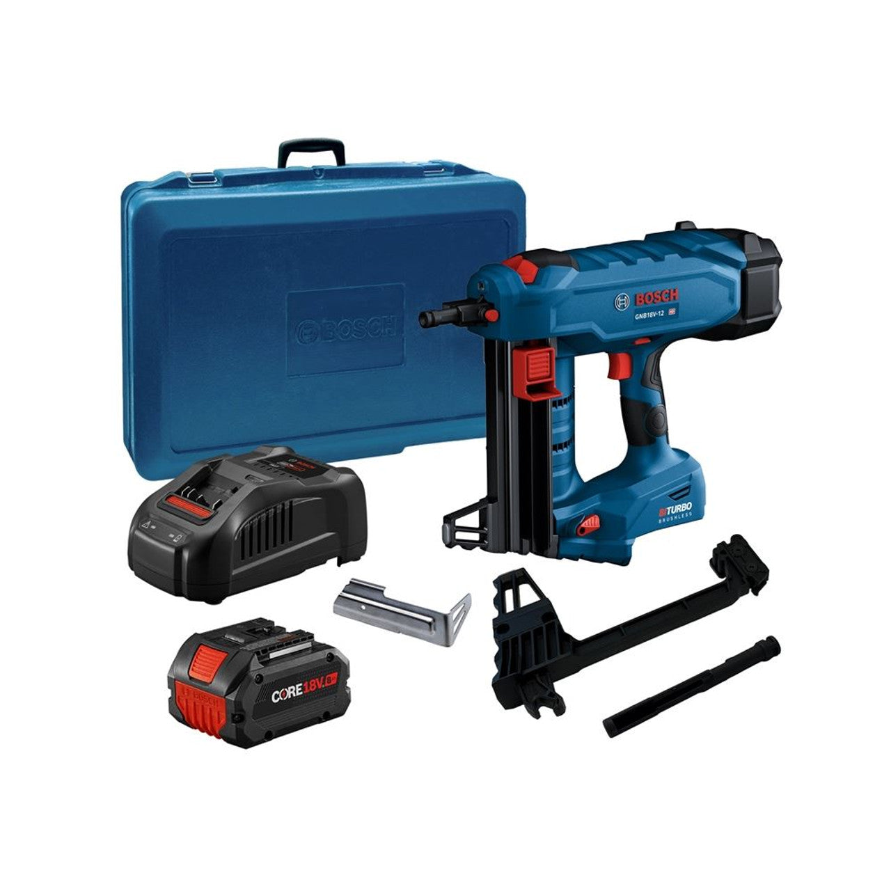Bosch BOS-GNB18V-12K14 18V Concrete Nailer Kit with (1) CORE18V 8.0Ah High Performance Battery