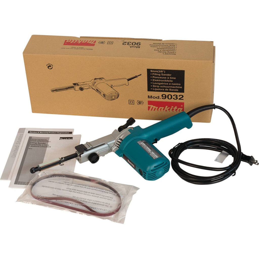 Makita MAK-9032 3/8 x 21in Variable Belt Sander/Band File