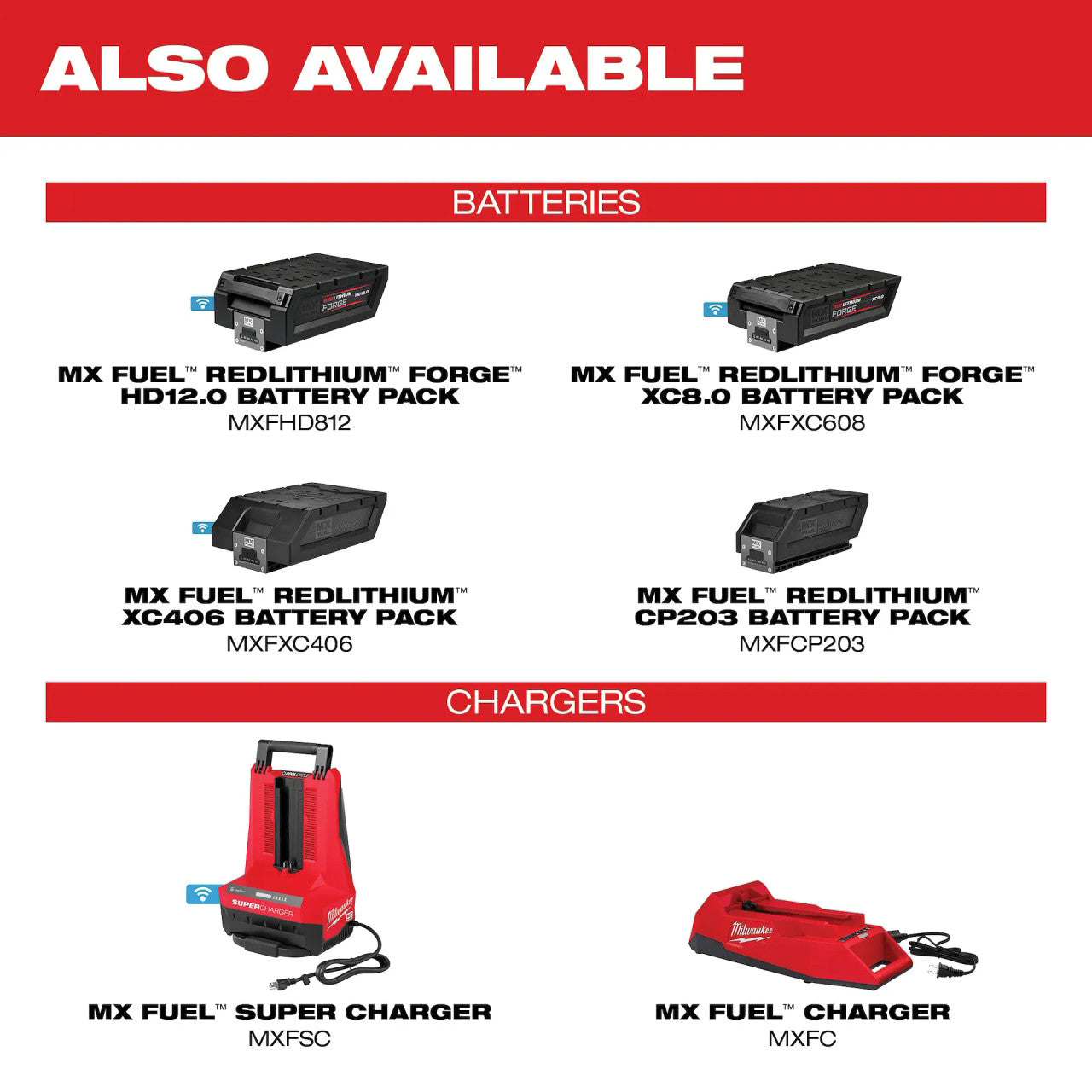 Milwaukee MIL-MXF010-0 MX FUEL Portable Battery Extension