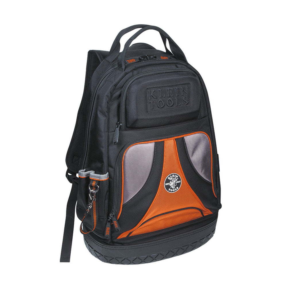 Klein KLE-55421BP14 14in Tradesman Pro Tool Bag Backpack 39 Pockets Black