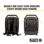 Klein KLE-55604 Rolling Tool Backpack