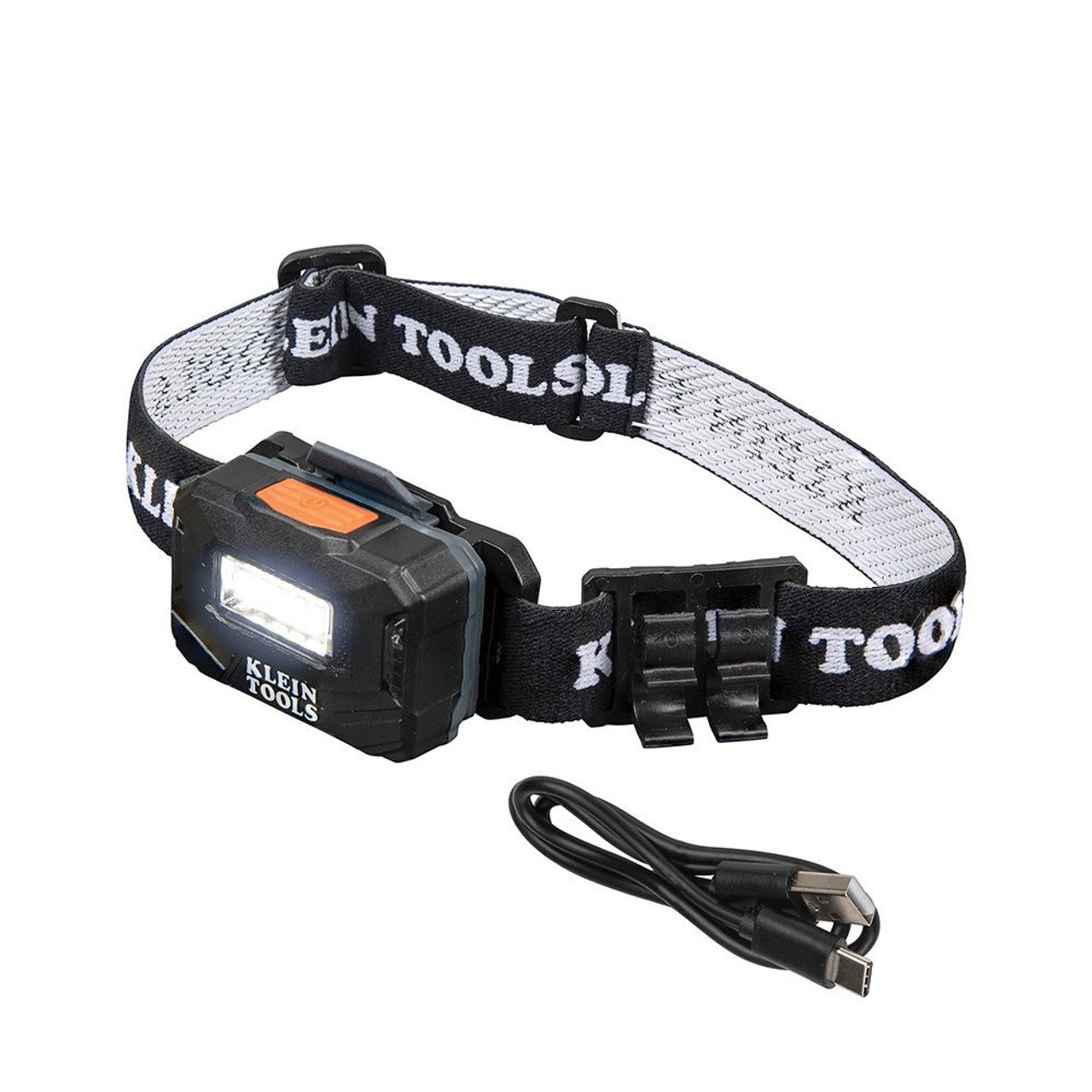 Klein KLE-56049 Rechargeable Light Array LED Headlamp with Adjustable Strap