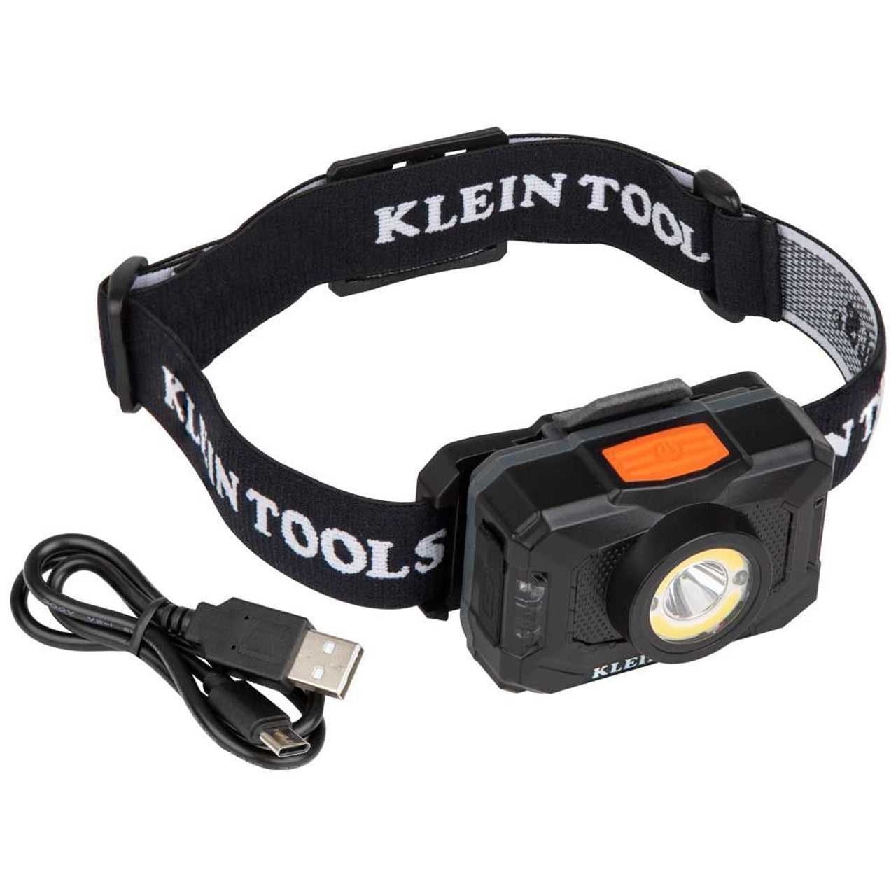 Klein KLE-56414 Rechargeable 2-Color LED Headlamp with Adjustable Strap