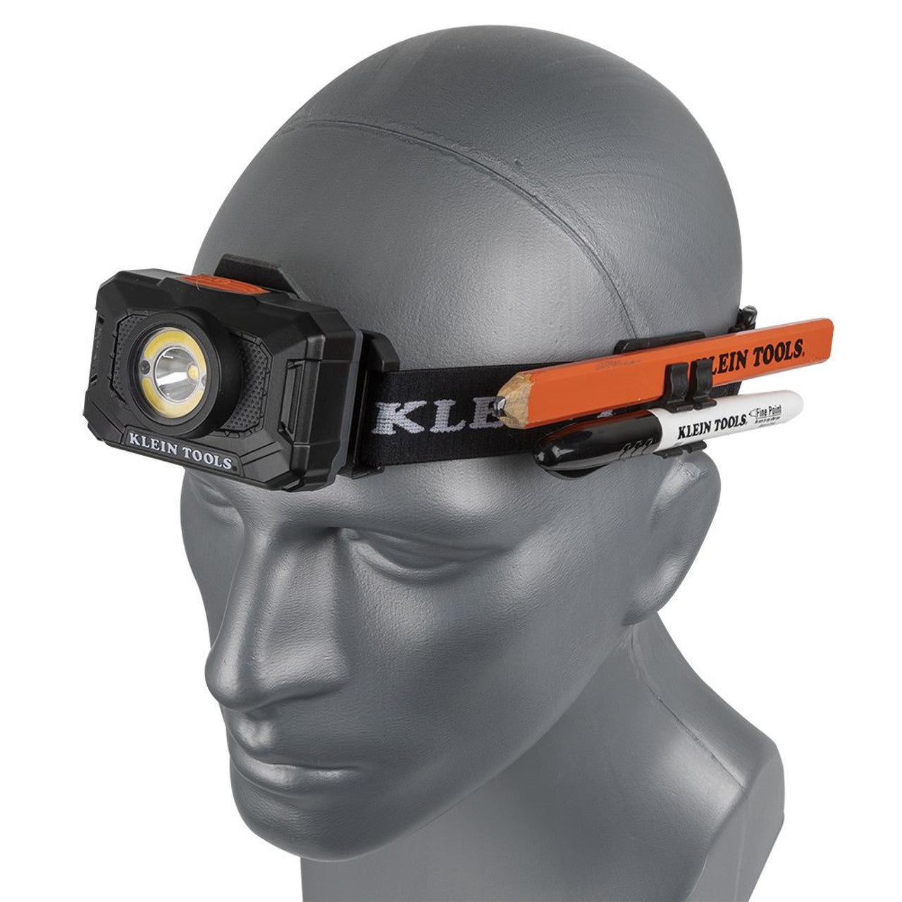 Klein KLE-56414 Rechargeable 2-Color LED Headlamp with Adjustable Strap