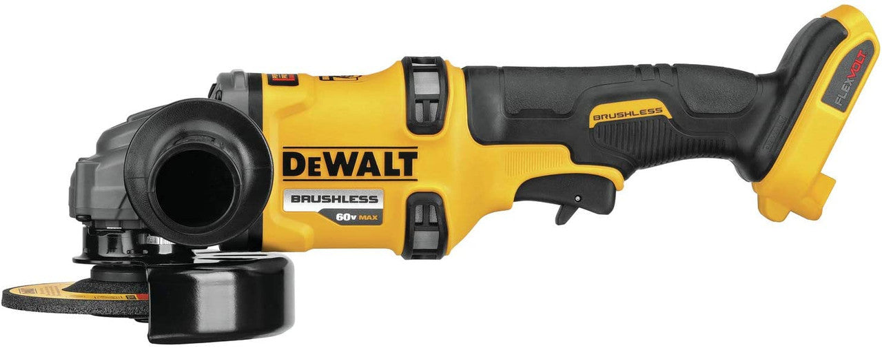 DEWALT DEW-DCG418B FLEXVOLT 60V MAX Brushless 4-1/2 in. - 6 in. Cordless Grinder With Kickback Brake (Bare Tool)