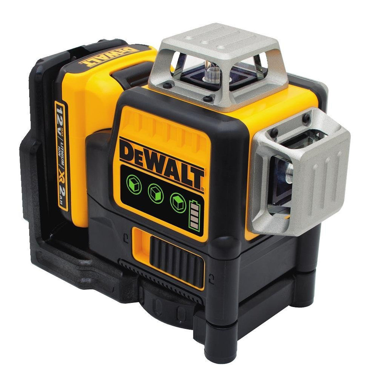 DEWALT DEW-DW089LG 3 Beam Green Laser With 12V Battery & Charger