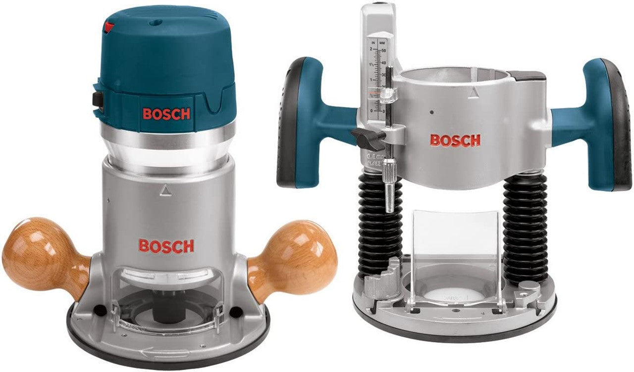 Bosch BOS-1617EVSPK 12.0A 2.25HP Fixed and Plunge Base Router Kit