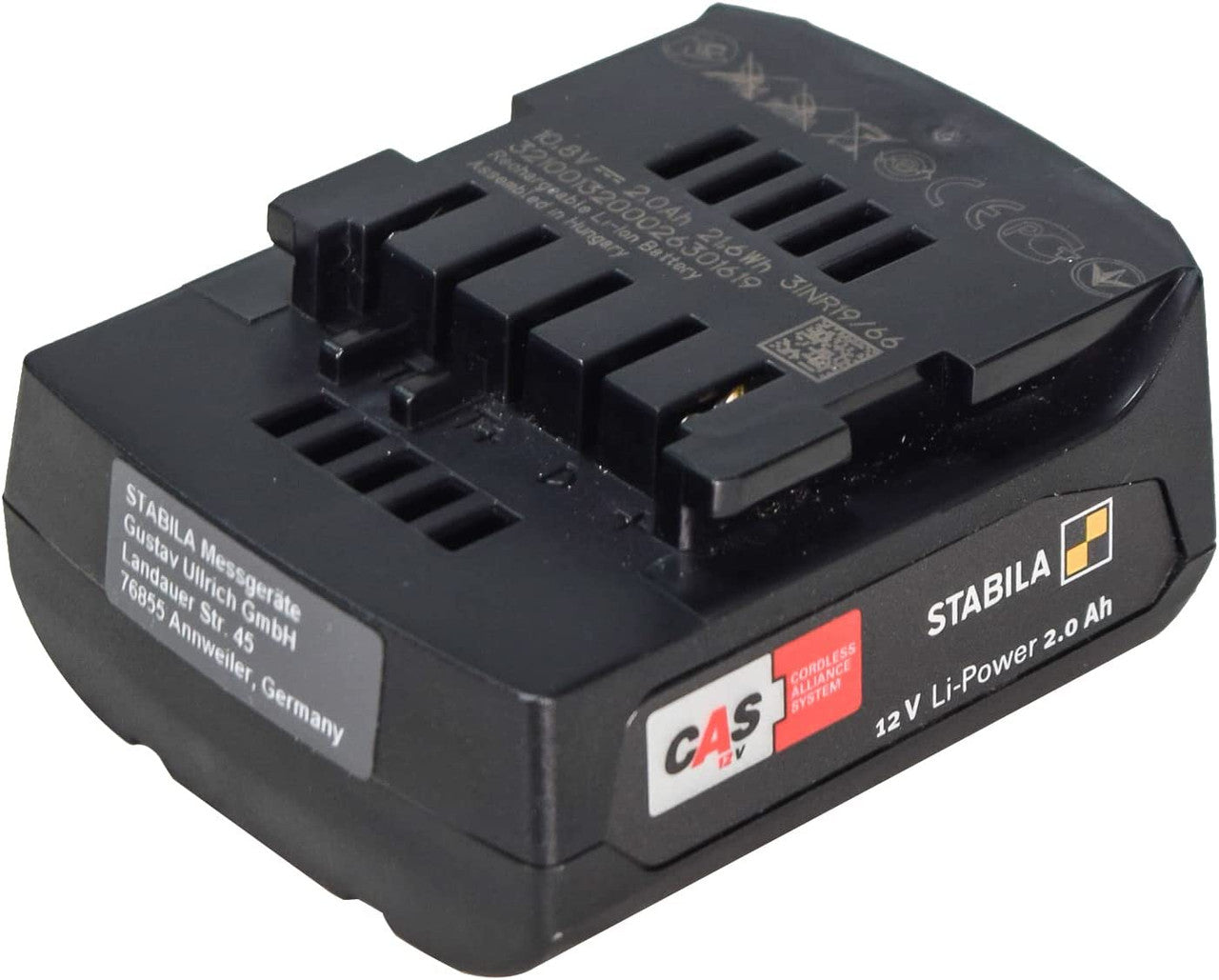 Stabila STAB-07626 12V 2.0Ah CAS Battery Pack