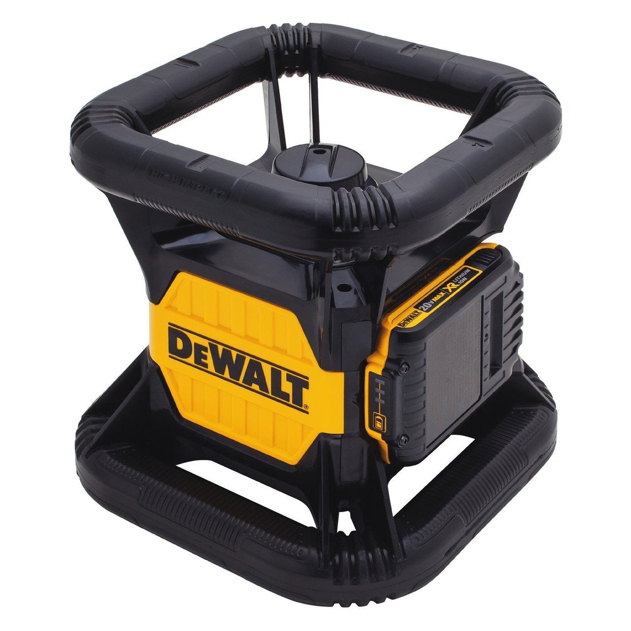 DEWALT DEW-DW074LR 20V MAX Red Rotary Laser Kit with 2.0Ah Battery