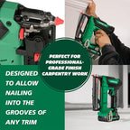 Metabo-HPT HPT-NP18DSALTM 1-3/8'' 18V MultiVolt Cordless 23-Gauge Compact Pin Nailer 2.0Ah Kit