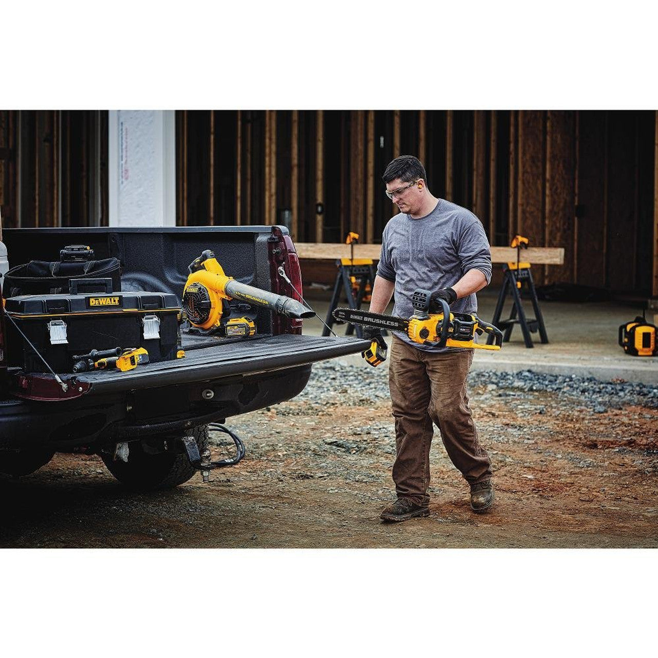 DEWALT DEW-DCBL770X1 FLEXVOLT 60V MAX Brushless Cordless Handheld Blower Kit