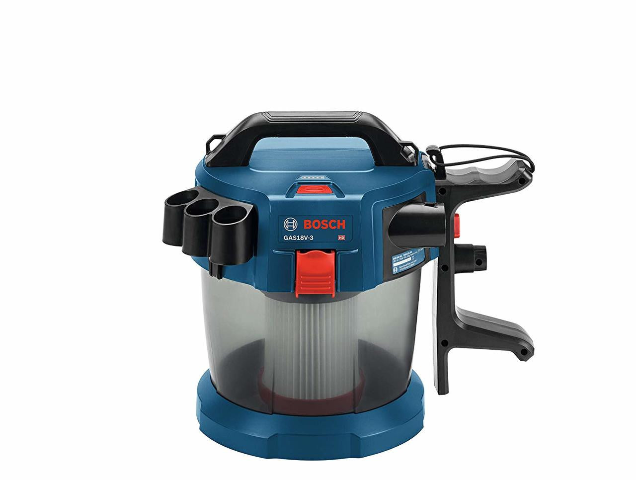 Bosch BOS-GAS18V-3N 18V 2.6-Gallon Wet/Dry Vacuum Cleaner with HEPA Filter (Bare Tool)