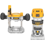 DEWALT DEW-DWP611PK 1-1/4 HP Premium Plunge/Fixed Compact Router Combo