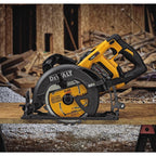 DEWALT DEW-DCS577X1 Flexvolt 60V MAX 7-1/4 in Brushless Worm Drive Style Saw, 9.0Ah Battery Kit
