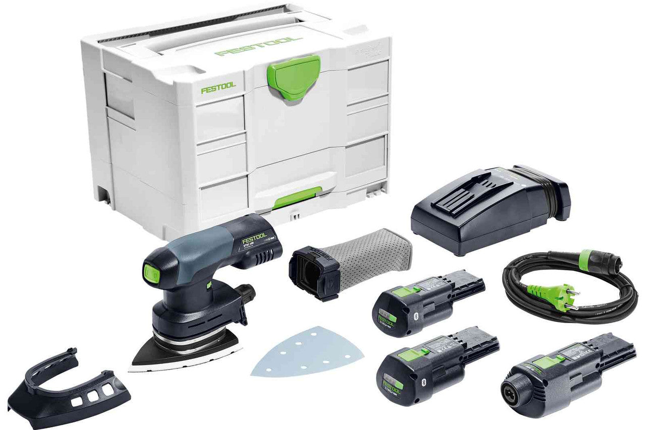 Festool FES-577514 Cordless Delta Sander DTSC 400 Li 3,0 I-Set