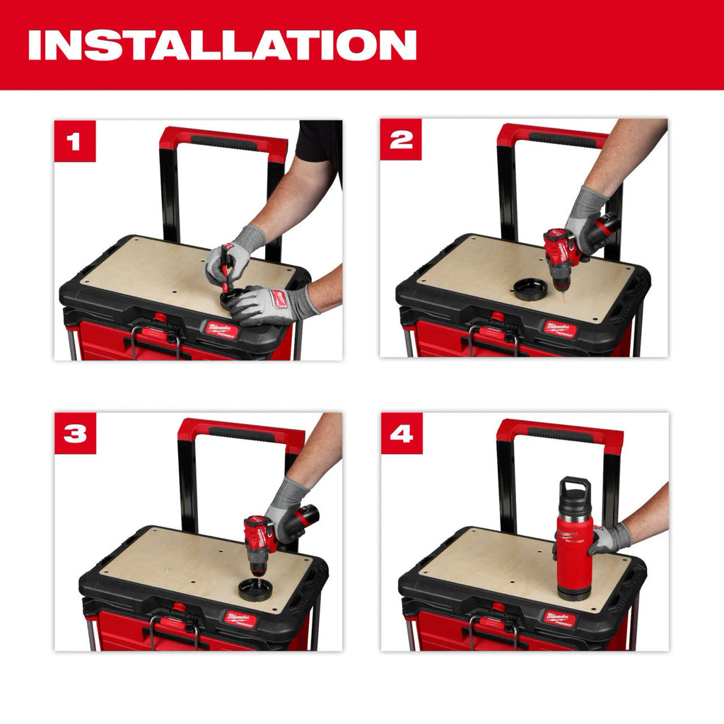 Milwaukee MIL-48-22-8399X PACKOUT Twist to Lock Mount